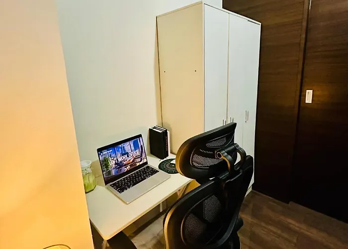 Fully Furnished One-bedroom Unit With Balcony And A Beautiful View Aparthotel Manila