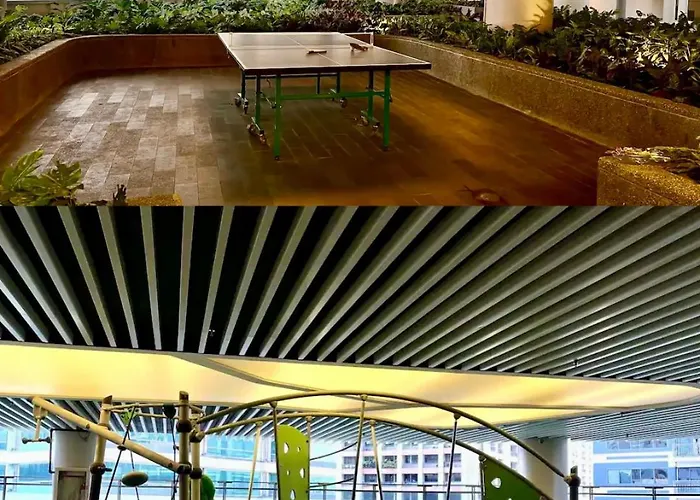 Fully Furnished One-bedroom Unit With Balcony And A Beautiful View Aparthotel *