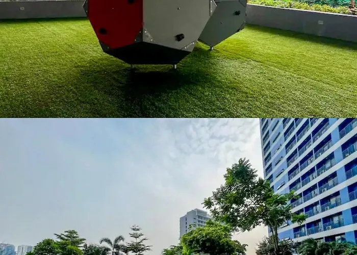 Aparthotel Fully Furnished One-bedroom Unit With Balcony And A Beautiful View Manila