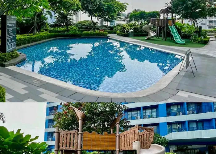 Fully Furnished One-bedroom Unit With Balcony And A Beautiful View Aparthotel *